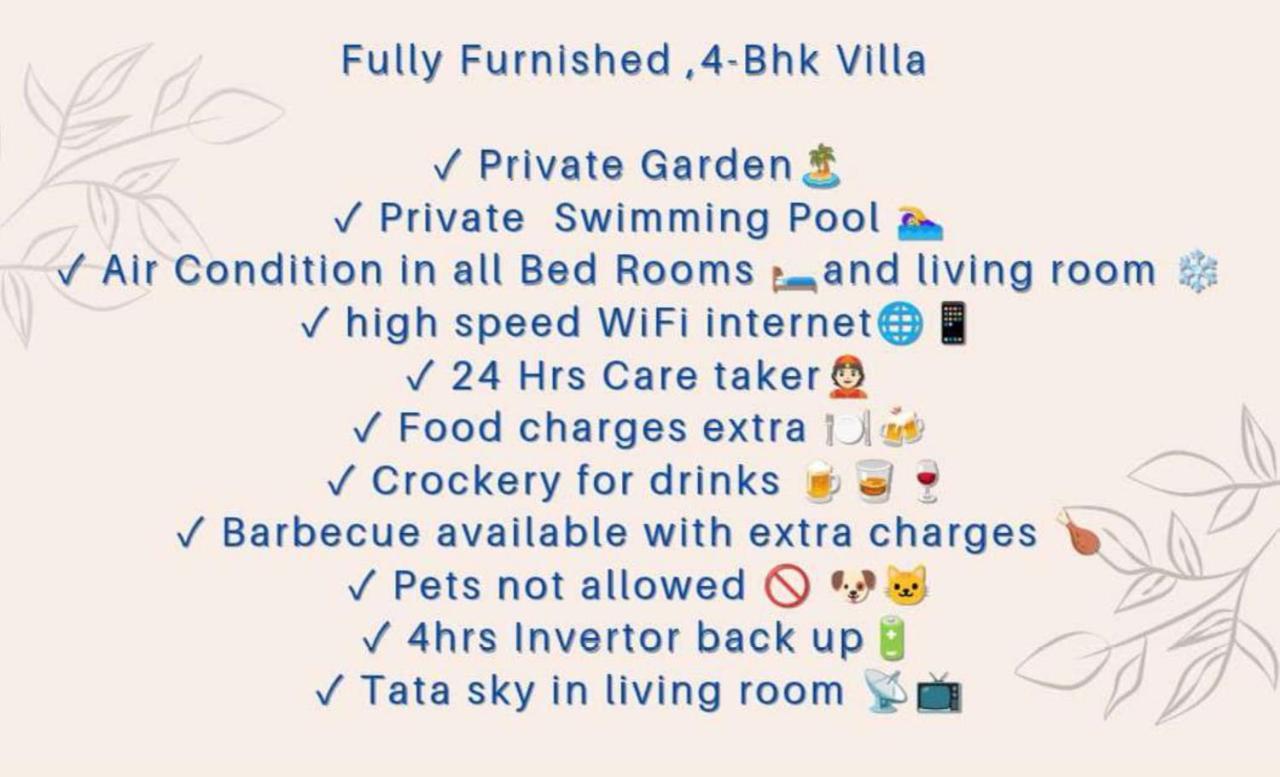 Villa Tiki Tropics Lonavla Exterior foto